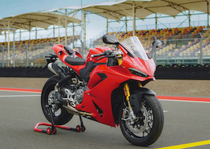Motor baru Ducati Panigale V2 yang baru diluncurkan di Indonesia. (Foto: Doc Ducati Indonesia)