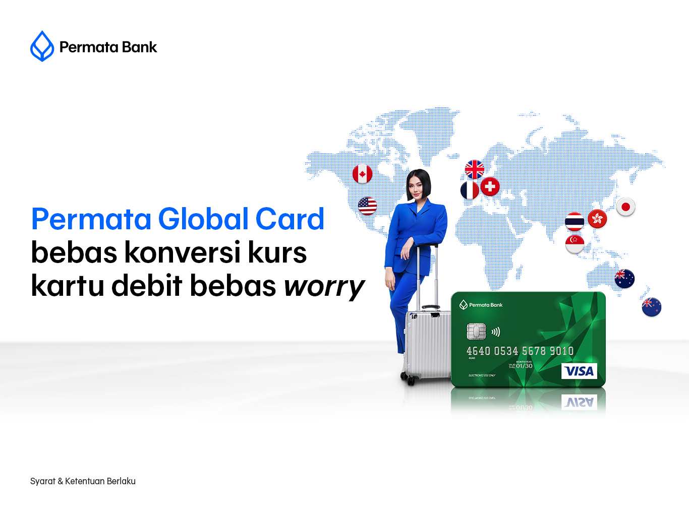 Permata Global Card. (Foto: Dok. Permata Bank)