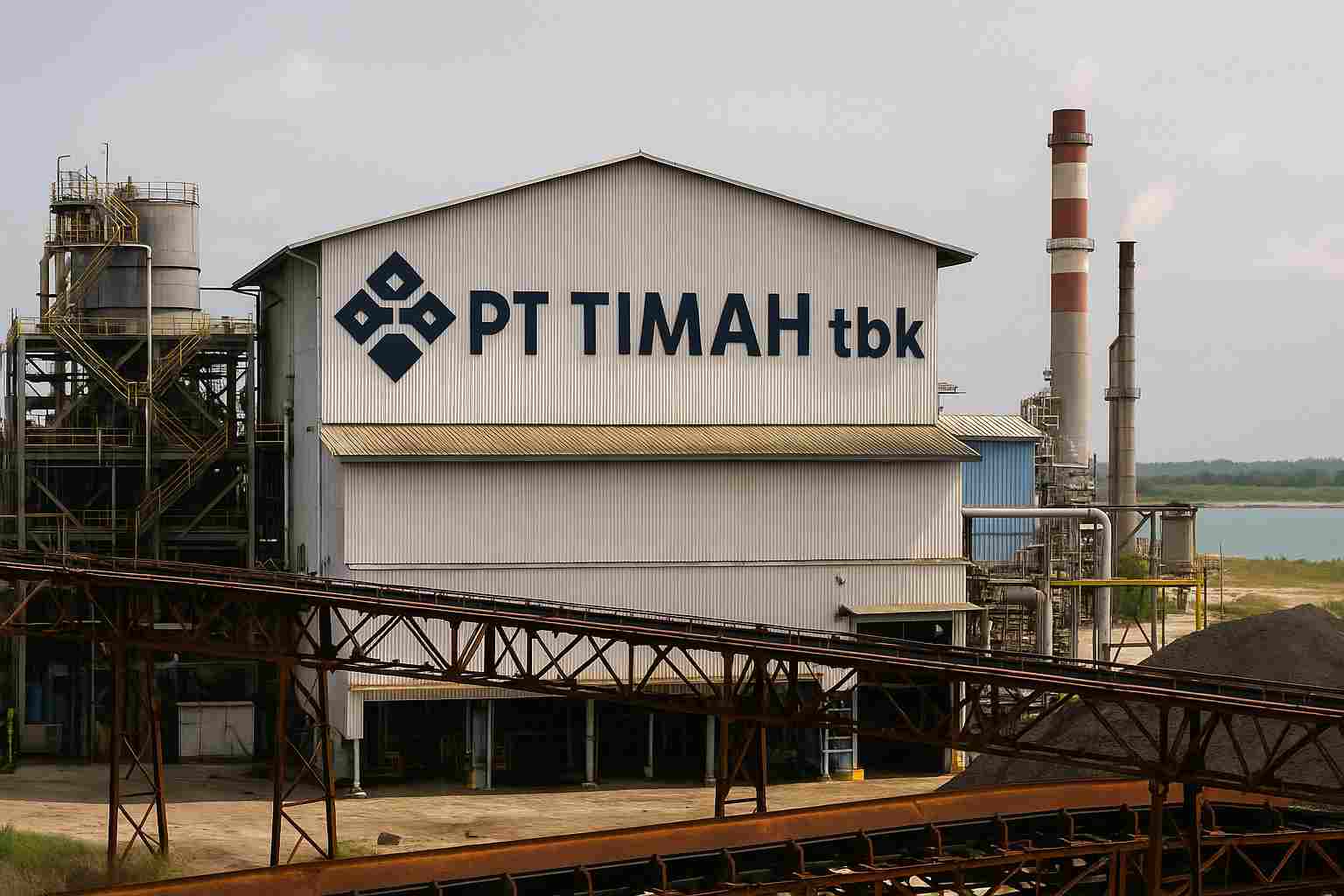 Ilustrasi PT Timah Tbk atau IDX: TINS. Gambar: Istimewa