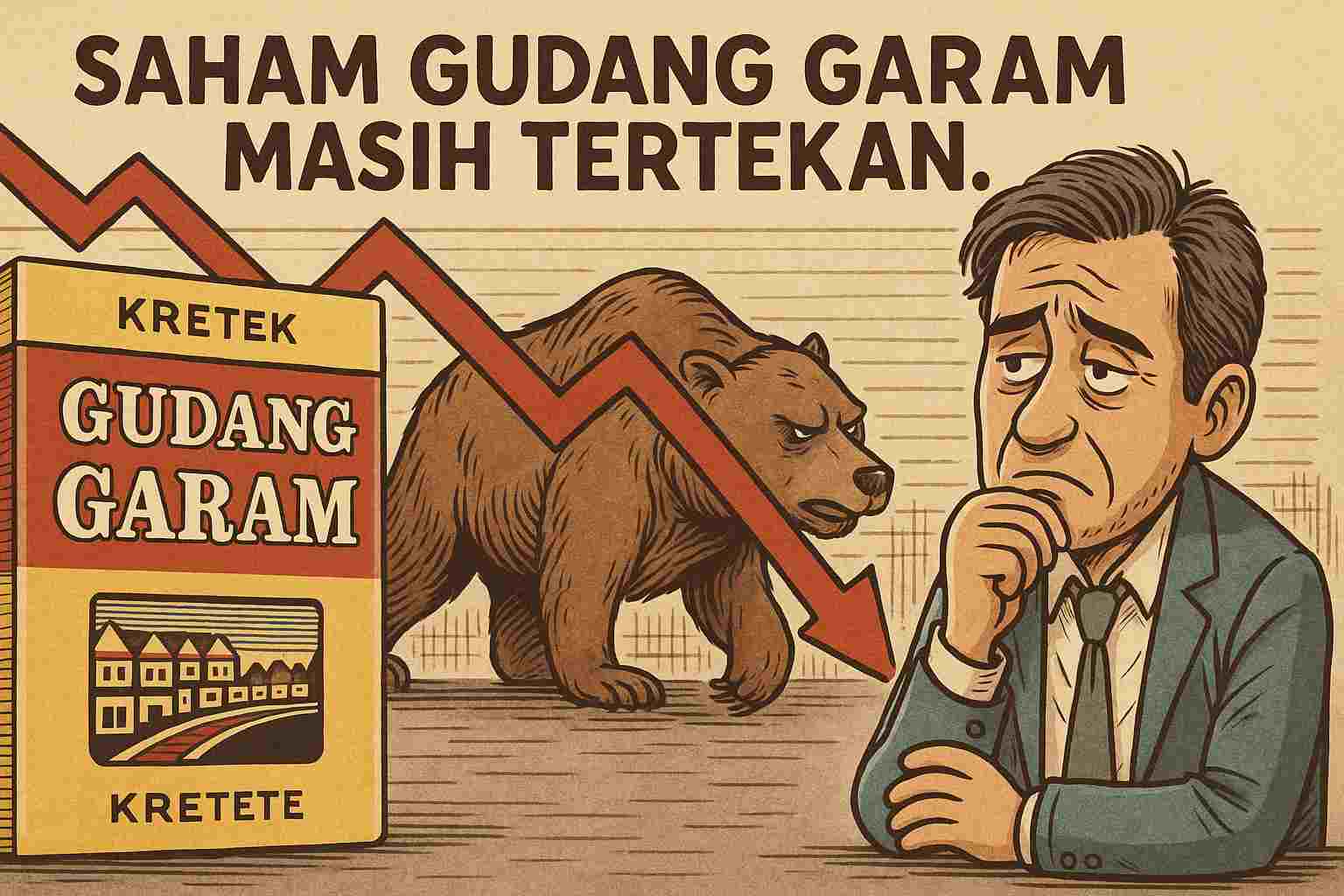Ilustrasi PT Gudang Garam Tbk (IDX: GGRM).