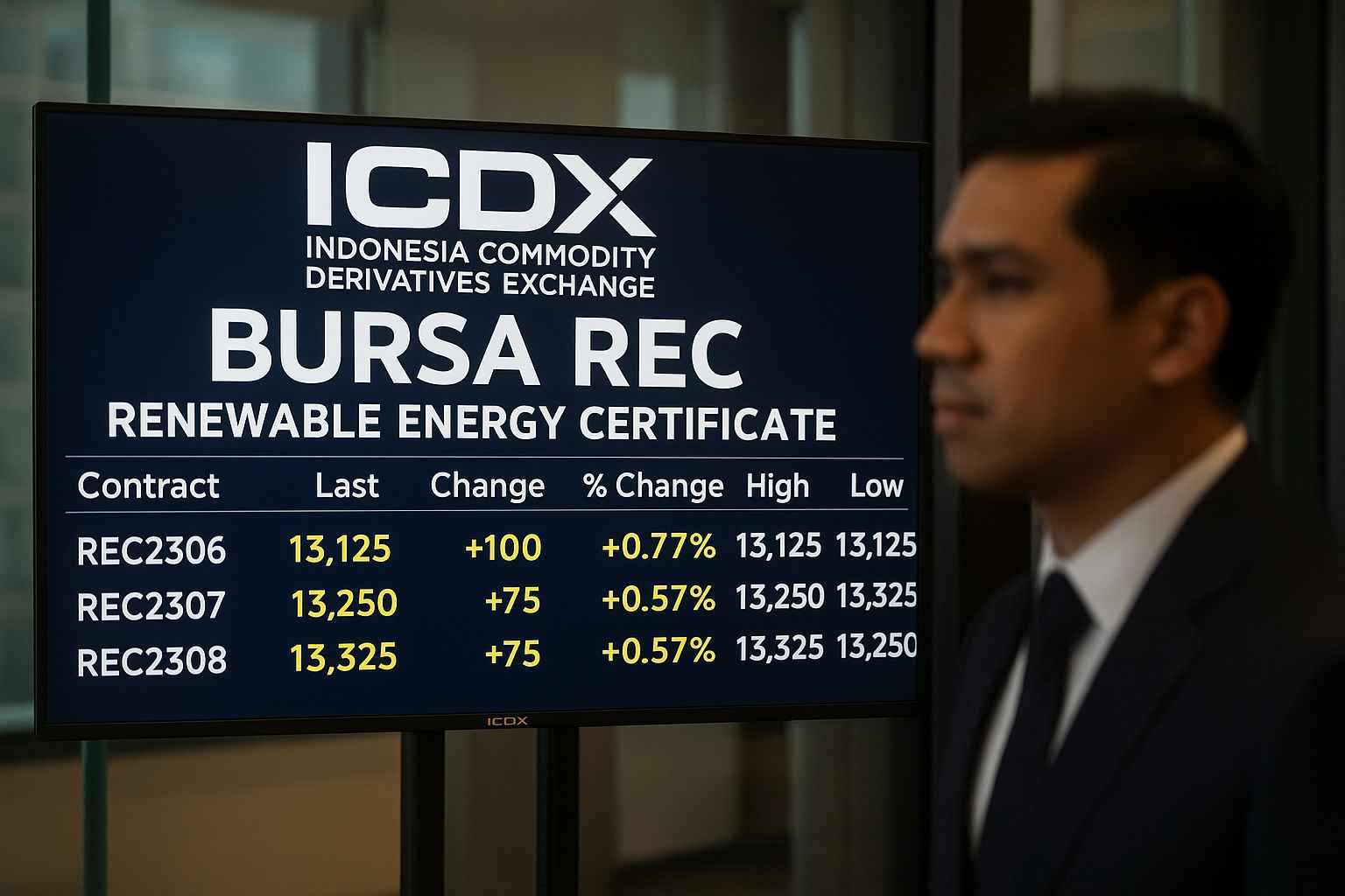 Ilustrasi ICDX Bursa REC.