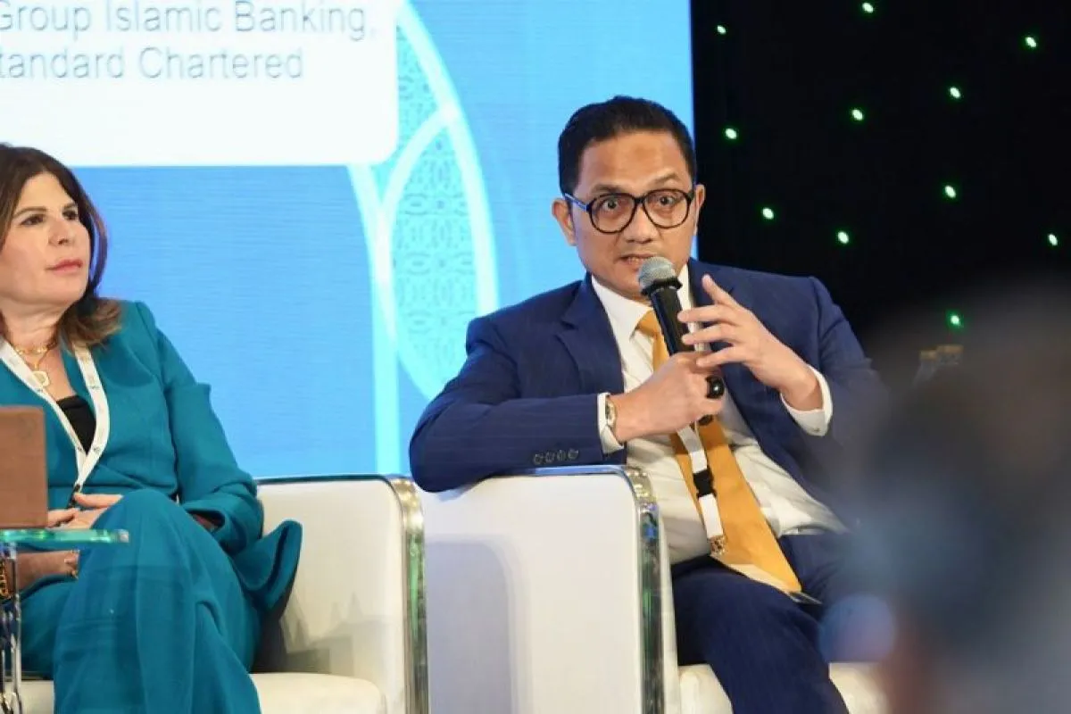 Kepala Pelaksana BPKH Fadlul Imansyah dalam Global Islamic Financial Institutions Forum 2025 di Dubai, Uni Emirat Arab. Foto: dok BPKH