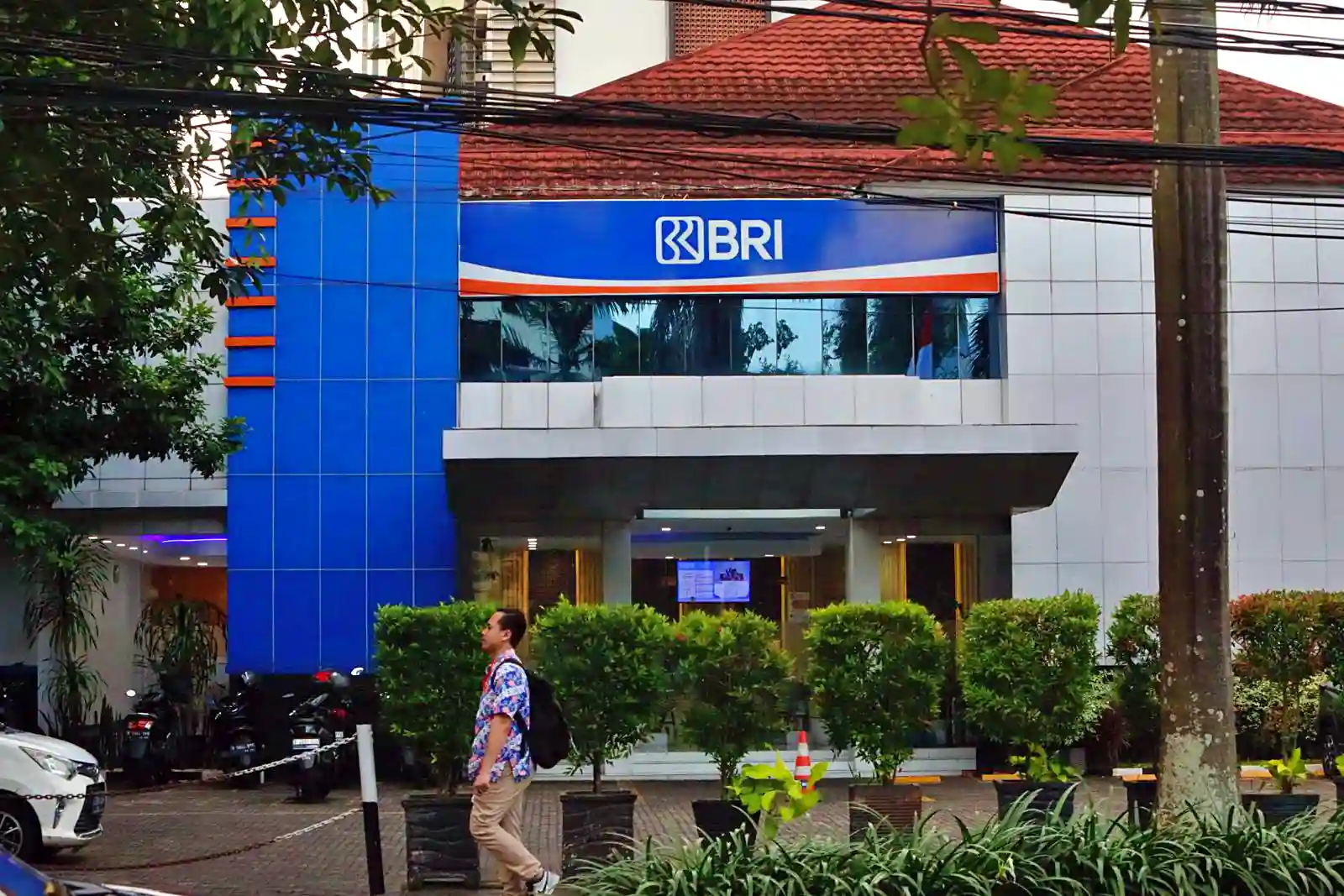 BRI Kantor Cabang Menteng, Jakarta, Rabu, 23 April 2025. (Foto: KabarBursa/Abbas Sandji)