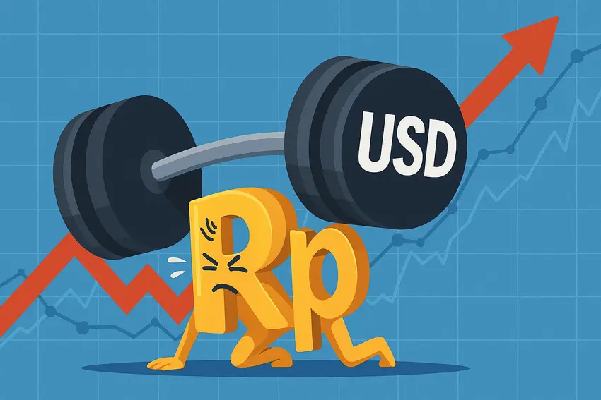Kurs Rupiah melemah ditekan oleh faktor global. Meski pemerintah terus mendorong belanja domestik, tapi belum memberikan impact besar sampai pertengahan April 2