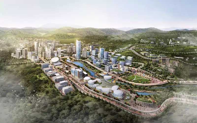 Ilustrasi Kota Mandiri Sentul City. (Foto: Dokumentasi BKSL)