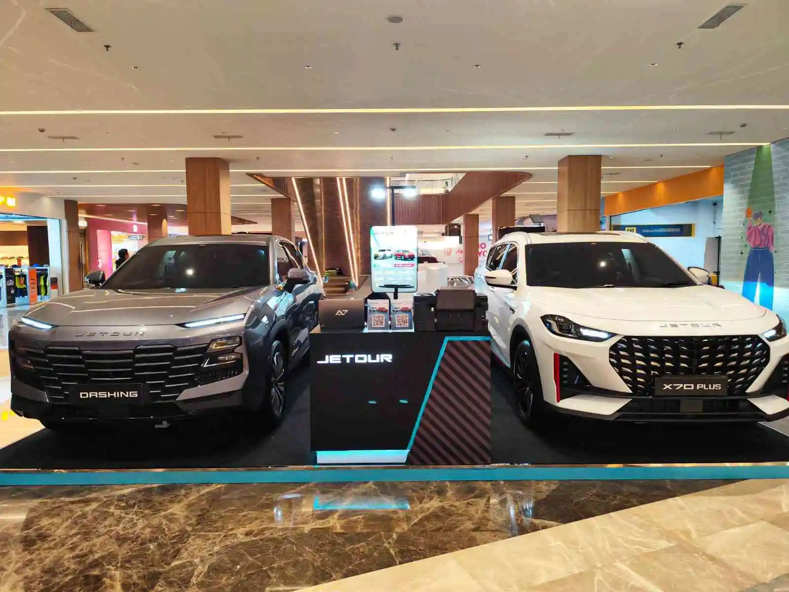 Pameran Jetour di Pondok Indah Mall. Foto: doc Jetour