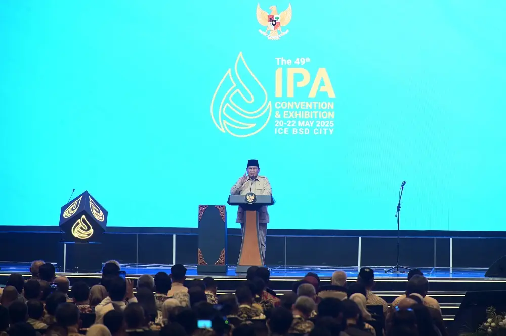 Dalam ajang The 49th Indonesia Petroleum Association Convention and Exhibition (IPA Convex) 2025 di ICE BSD
