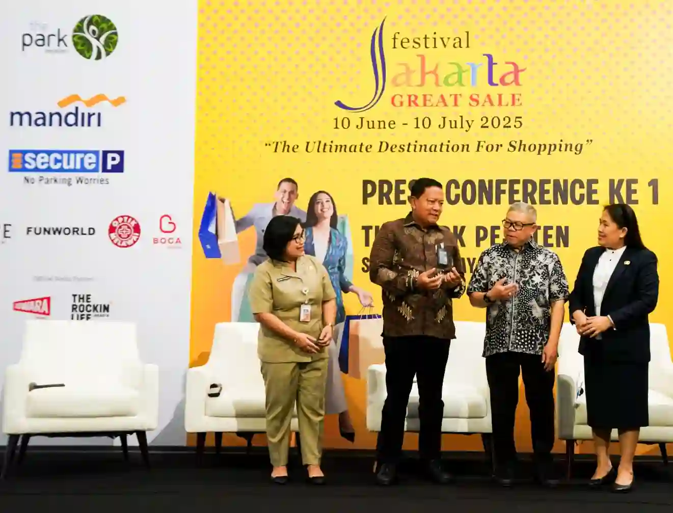 Bank Partner utama di ajang belanja tahunan terbesar di Jakarta, Festival Jakarta Great Sale (FJGS) 2025.