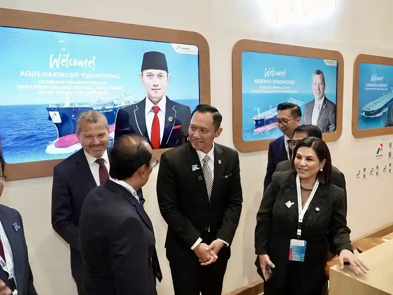 Keterlibatan PT Pertamina International Shipping (PIS) di ajang  Indonesia Maritime Week (IMW) 2025.