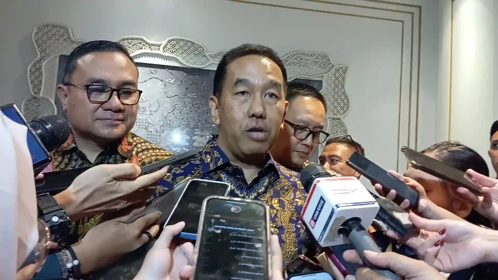 Wakil Direktur Utama PT Telkom Indonesia (Persero) Tbk, Muhammad Awaluddin dalam RUPST. Foto: KabarBursa.com/Desty