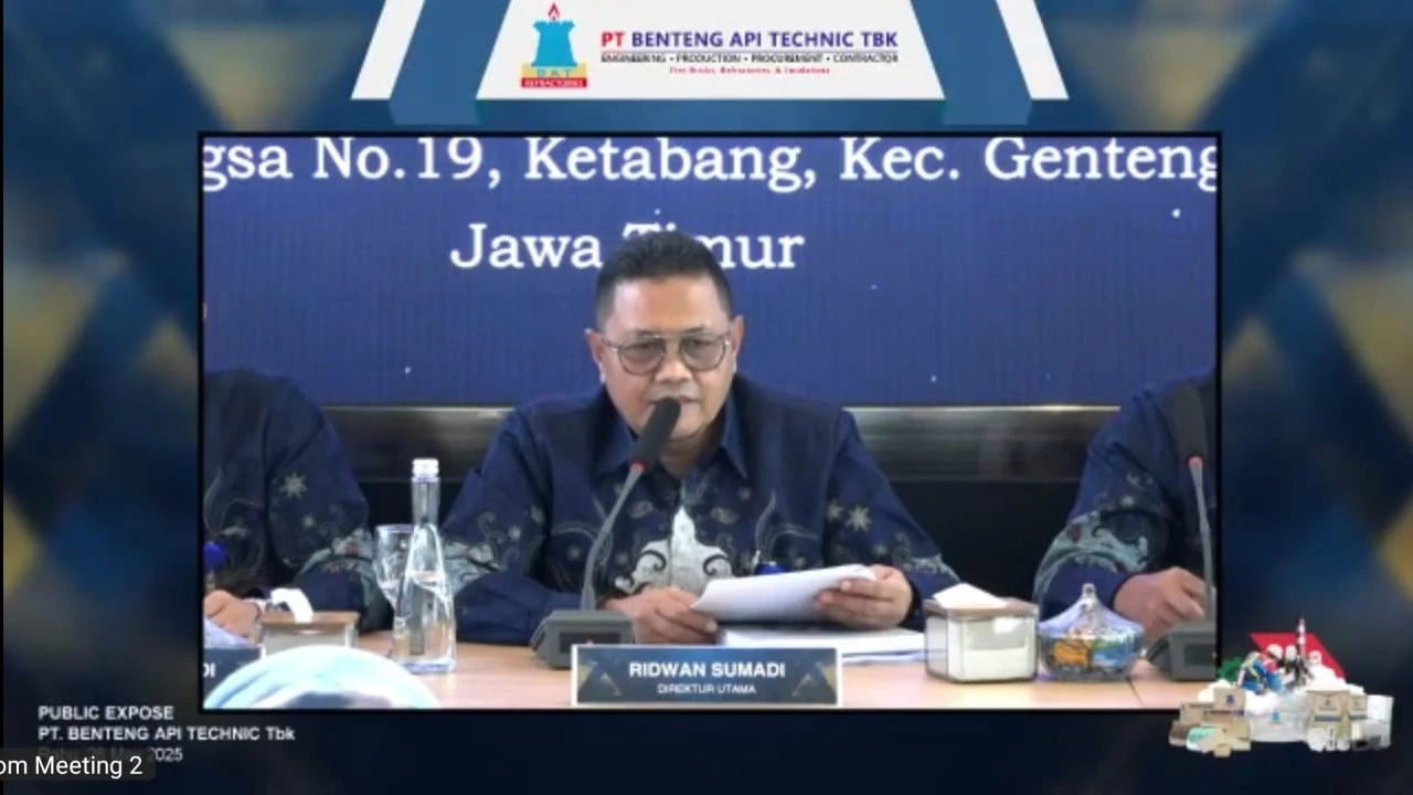 Tangkapan layar pubex PT Benteng Api Technic Tbk.