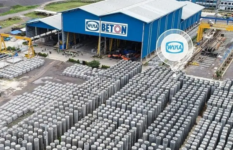 PT Wijaya Karya Beton Tbk (Wika Beton) atau WTON. (Foto: Dok Perusahaan)