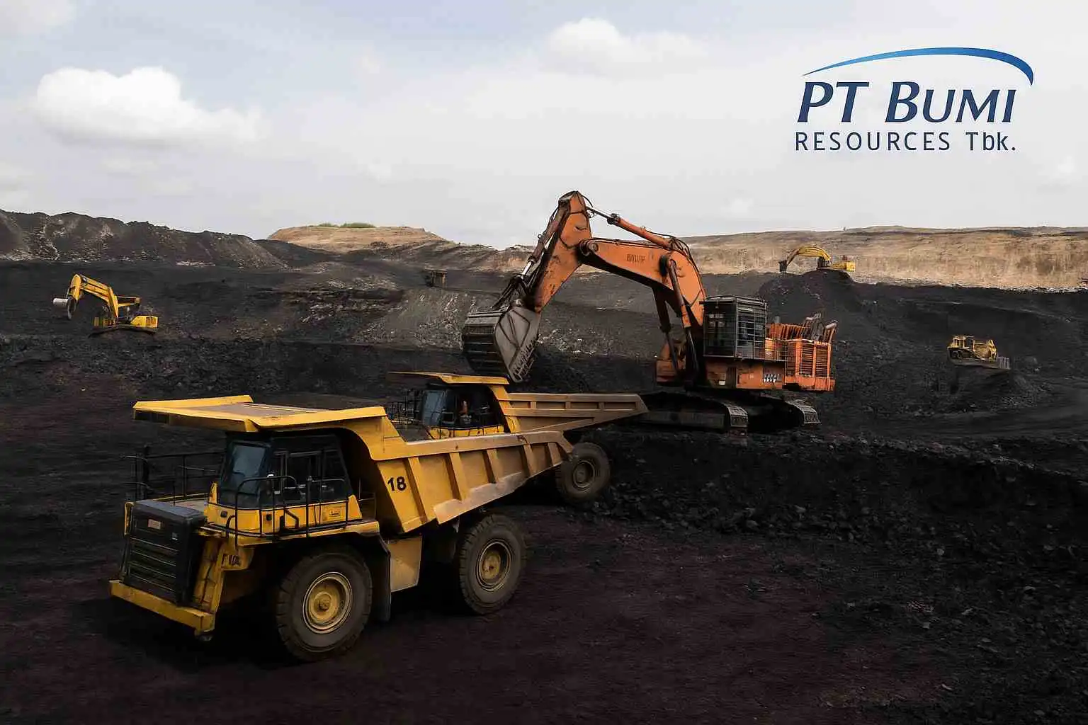 Ilustrasi PT Bumi Resources Tbk (BUMI). (Gambar dibuat oleh AI untuk KabarBursa.com)