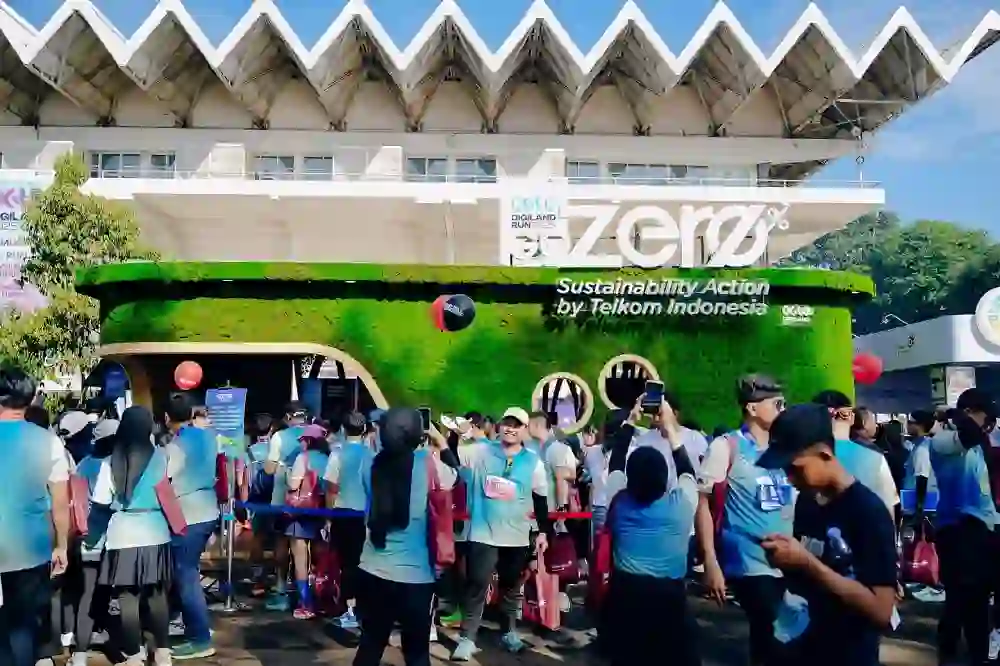 PT Telkom Indonesia (Persero) Tbk atau emiten berkode saham TLKM mencatat emisi karbon sebesar 144.043,62 kgCO2e selama pelaksanaan Digiland 2025.