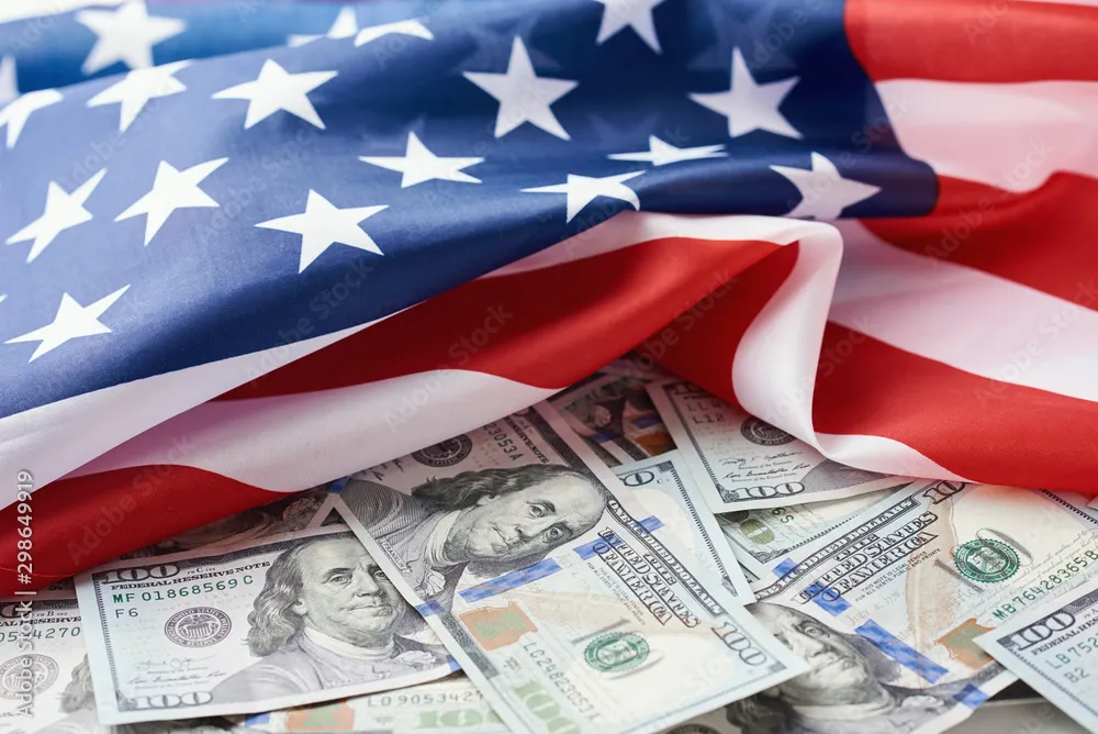 Ilustrasi Greenback Amerika Serikat. (Foto: Adobe Stock)