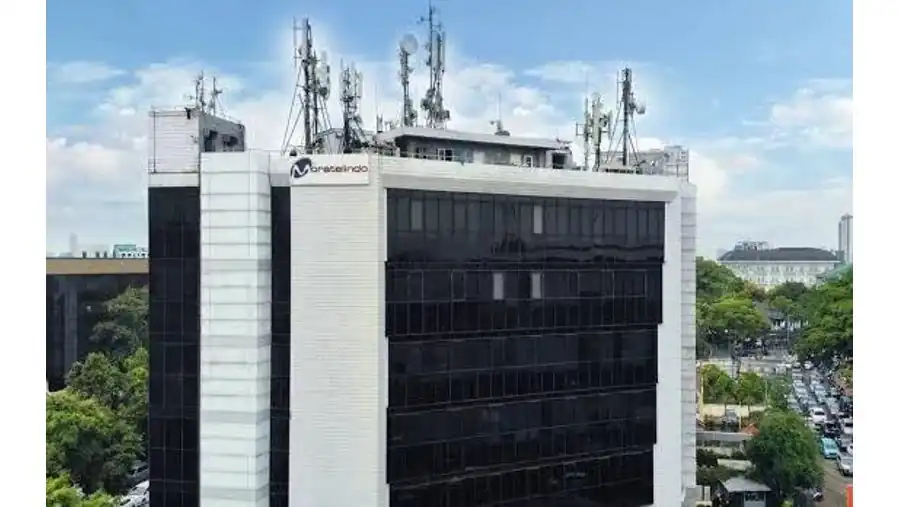 Gedung PT Mora Telekomunikasi Indonesia Tbk (MORA). (Foto: Dok Perusahaan).
