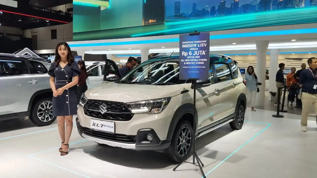 Suzuki raih tiga penghargaan untuk produk kendaraannya, XL7, Baleno dan V-Strom 250 SX juara kategori ini. (Foto: KabarBursa/Harun Rasyid)