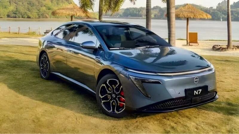 Mobil listrik Nissan N7 hasil kerja sama dengan Dongfeng Automobile bakal hadir di Jepang. Tawarkan spesifikasi dan teknologi tinggi dengan harga mulai Rp270 jutaan. (Foto: Dok. Nissan).