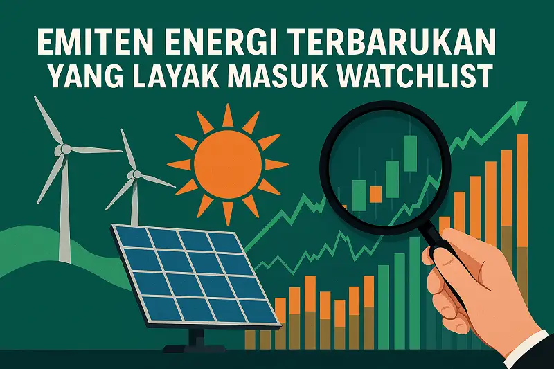 Ilustrasi terkait perbandingan emiten yang bergerak di sektor energi terbarukan. Ilustrasi dibuat oleh AI untuk KabarBursa.com
