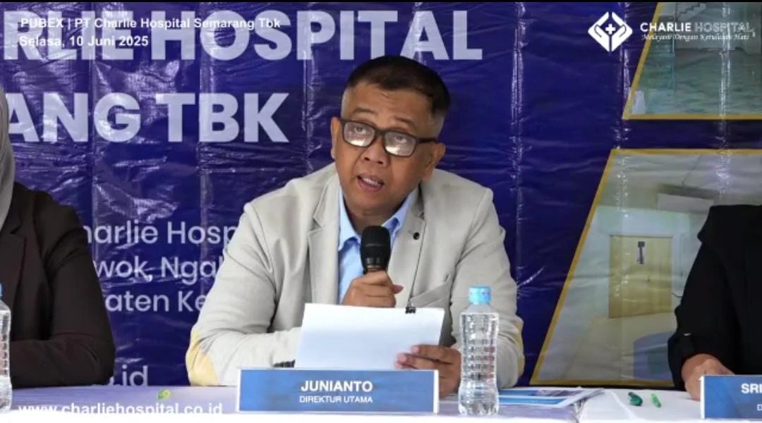 Direktur Utama RSCH Junianto. (Foto: Tangkapan Layar).