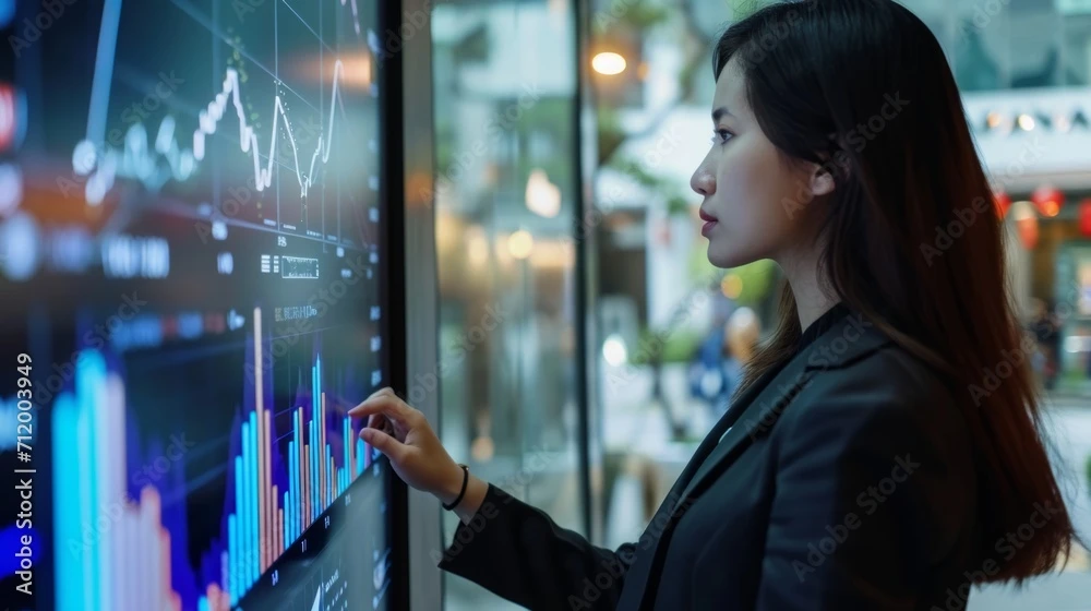 Ilustrasi pasar saham Asia. (Foto: Adobe Stock)