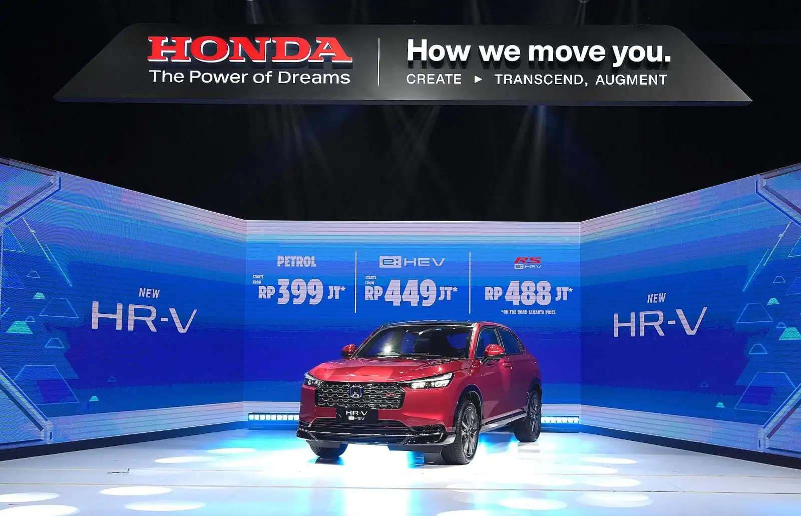 Tertarik kredit Honda HR-V hybrid? berikut biaya DP dan cicilannya. Foto: dok. HPM.