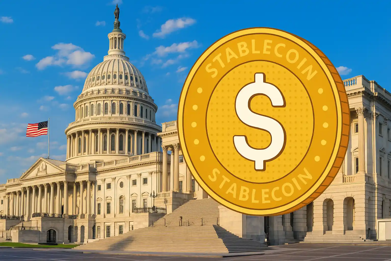 Senat AS siap sahkan GENIUS Act, RUU stablecoin pertama yang akan mengatur kripto dan memperkuat legitimasi industri di tengah sorotan politik. Foto: The Scientist.