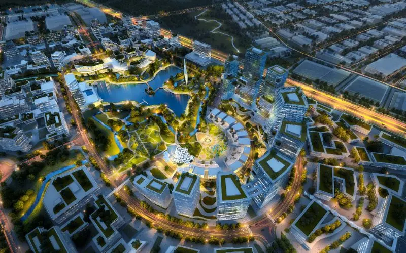 Proyek Subang Smartpolitan milik PT Surya Semesta Internusa Tbk (SSIA). Foto: Dok Surya Semesta Internusa/SSIA