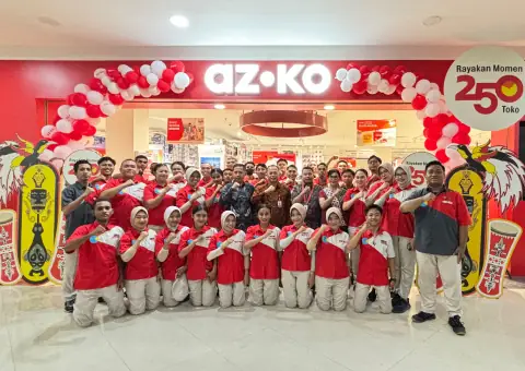 AZKO Resmikan Gerainya yang ke 250 di Sorong. (Foto: Dok Perusahaan)