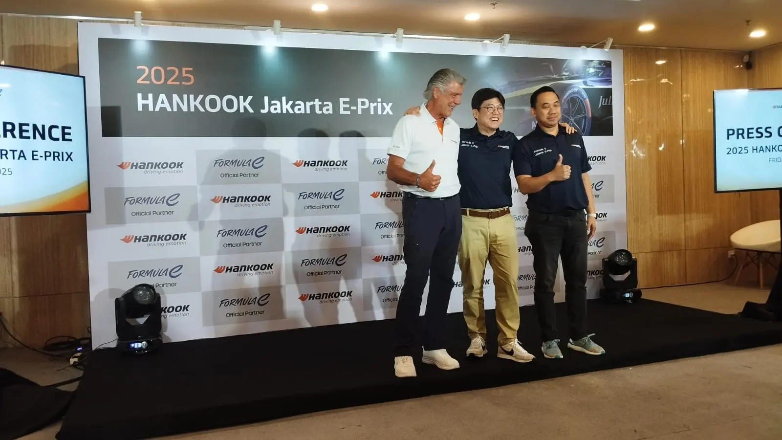 Hankook dukung ajang Formula E Jakarta tahun ini lewat produk ban berteknologi lebih canggih. Foto: Harun/KabarBursa.com