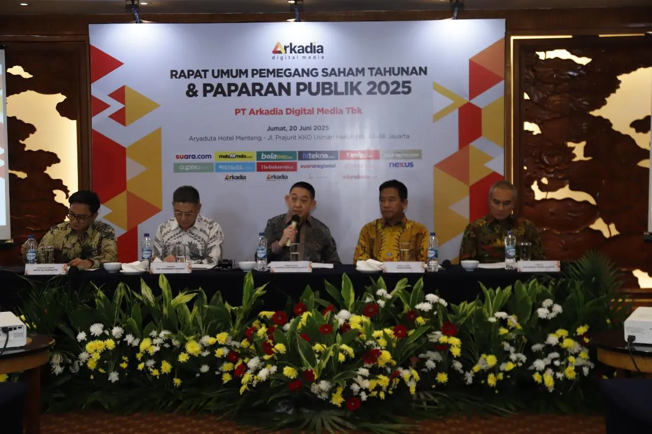 RUPST dan public expose PT Arkadia Digital Media Tbk (DIGI). (Foto: Istimewa)