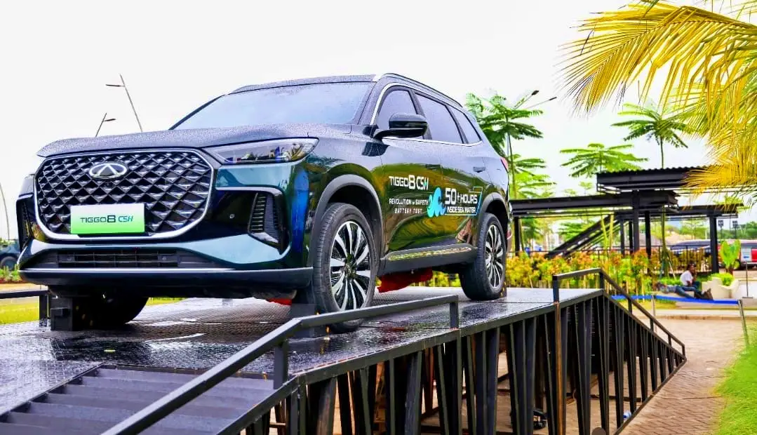 Mobil hybrid Chery Tiggo 8 CSH dilengkapi baterai yang tahan suhu ekstrem hingga korosi air laut. (Foto: Dok. CSI)