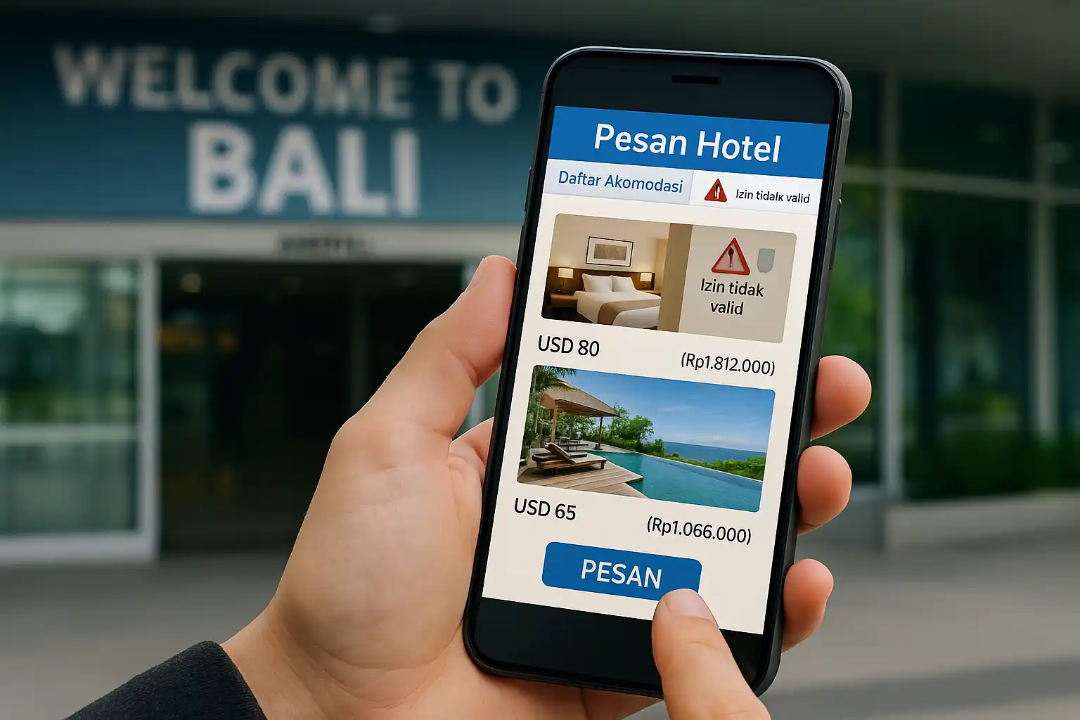 Kemenparekraf targetkan OTA asing tanpa izin. Verifikasi usaha dimulai dari Bali, sanksi pemblokiran menanti jika tetap melanggar. Gambar dibuat oleh AI untuk KabarBursa.com.