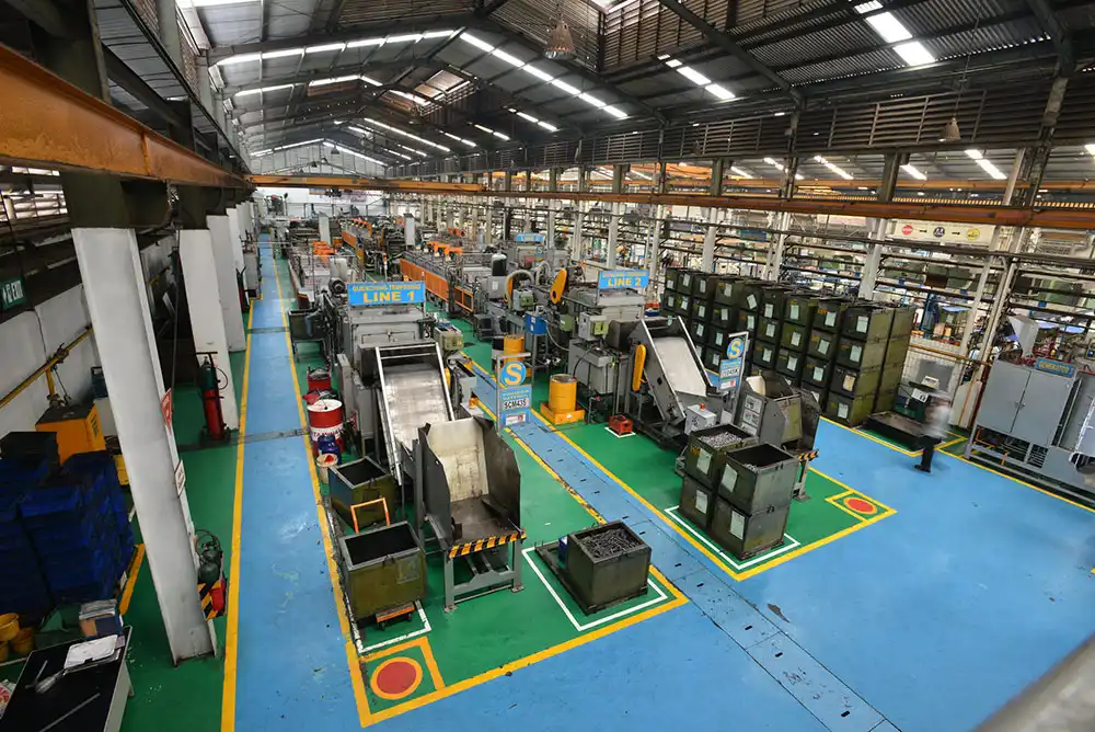 Fasilitas pabrik PT Garuda Metalindo Tbk (BOLT). (Foto: Dok Perusahaan)