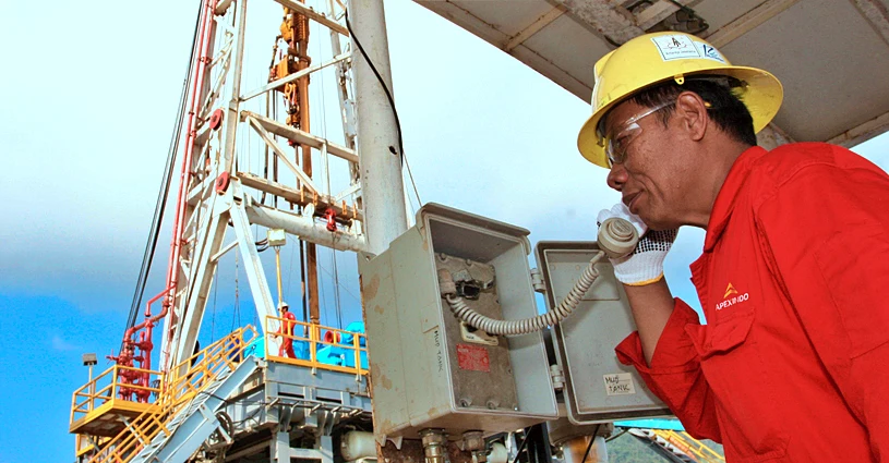 Saham PT Apexindo Pratama Duta Tbk (APEX), emiten jasa pengeboran minyak dan gas bumi, melonjak tajam hingga 21,32 persen. (Foto: Dok. Apexindo)