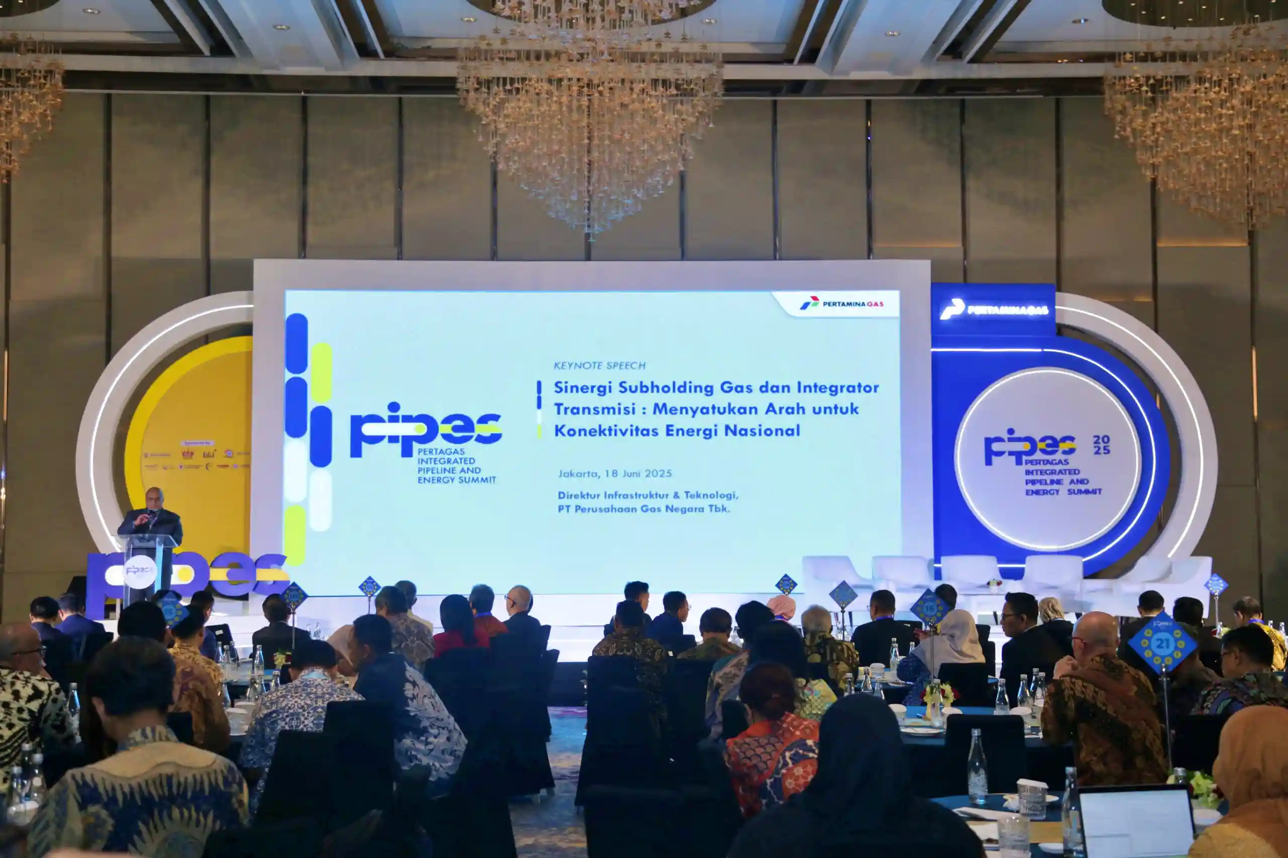 PT Pertamina Gas (Pertagas) tampil sebagai penghubung strategis antara pasokan dan permintaan gas nasional dalam forum PIPES 2025 yang berlangsung pada 17–18 Juni di Jakarta. (Foto: Dok. Pertagas)