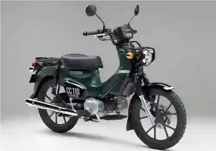 Motor baru Honda Cross Cub 110 tampil dengan gaya klasik-offroad, harganya lebih mahal dari Honda PCX 160. Foto: dok. Honda