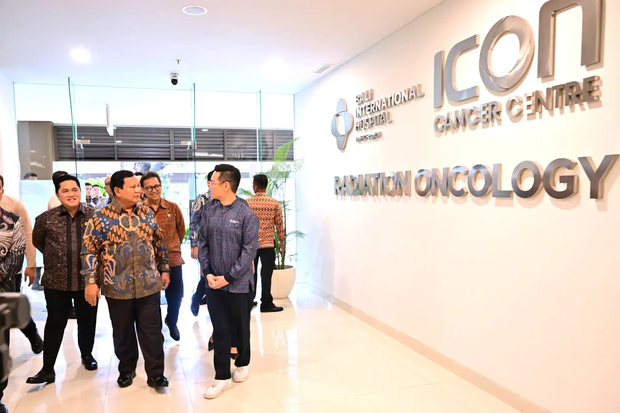 Presiden Prabowo saat meninjau Bali International Hospital, di Denpasar, Bali, Rabu, 25 Juni 2025. (Foto: Istimewa)