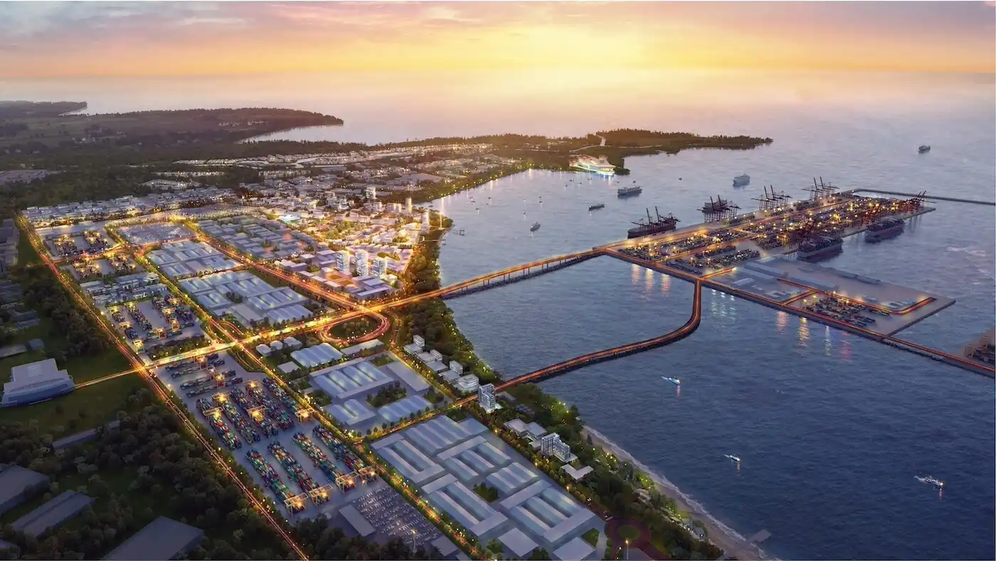 Pelabuhan Patimban, Karawang, Jawa Barat. (Foto: Interport)