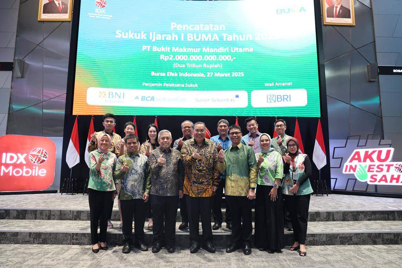 Ilustrasi PT Bukit Makmur Mandiri Utama (BUMA), saat mengeluarkan sukuk. (Foto: Dok BEI)