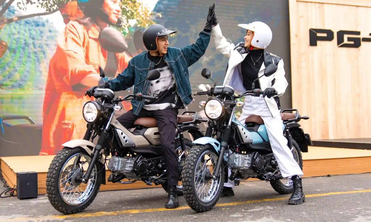 Yamaha Gear Ultima Hybrid, skutik ringkas dengan segudang fitur baru yang fungsional. (Foto: Dok. YIMM)