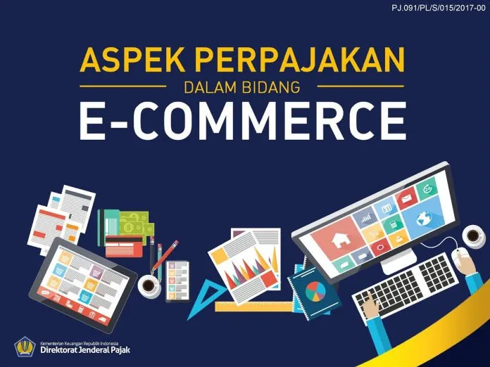 Ilustrasi pajak e-commerce. (Foto: Dirjen Pajak)