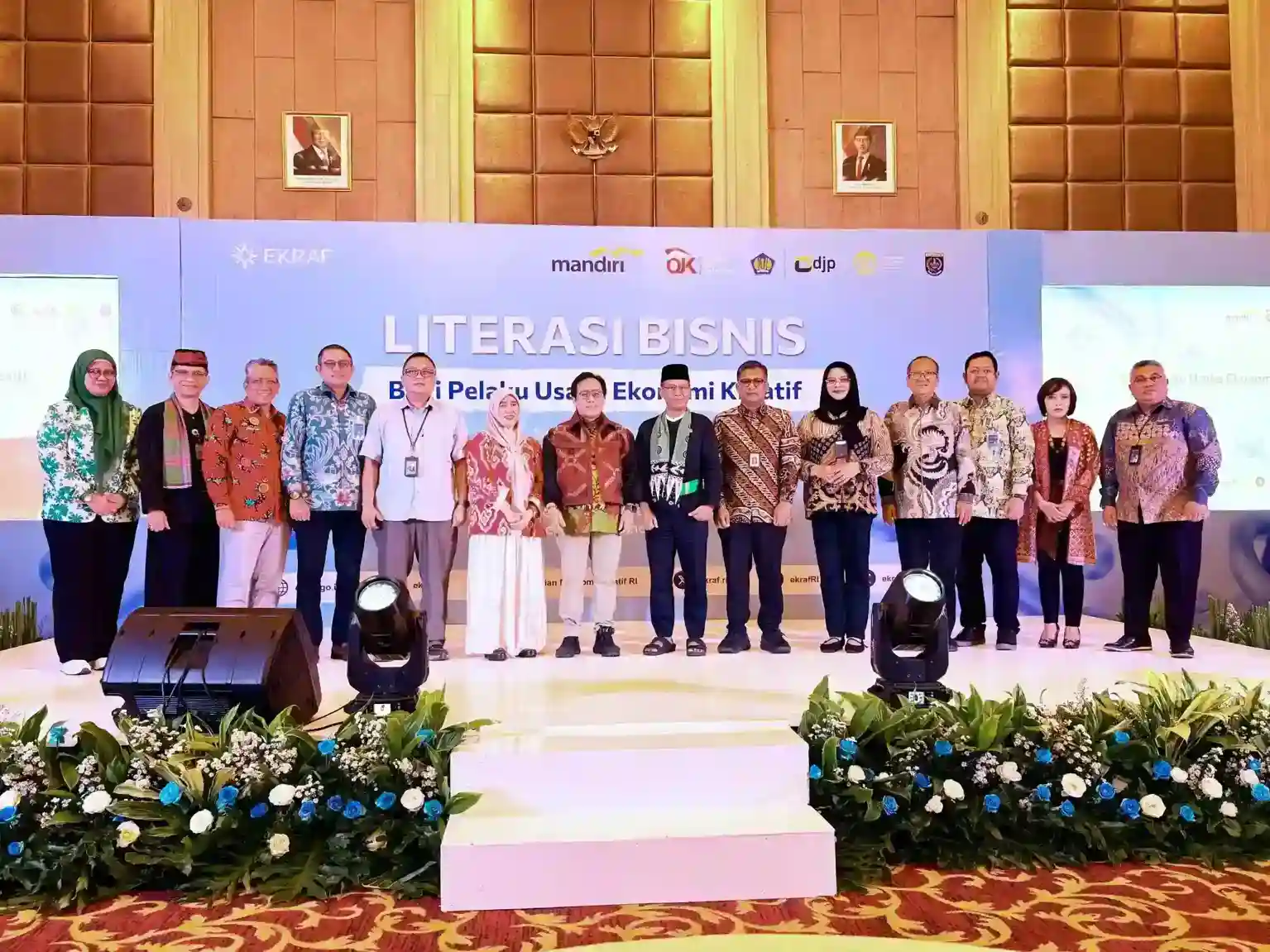 Sejumlah usahawan yang mengikuti literasi bisnis dari Bank Mandiri. (Foto: Istimewa)