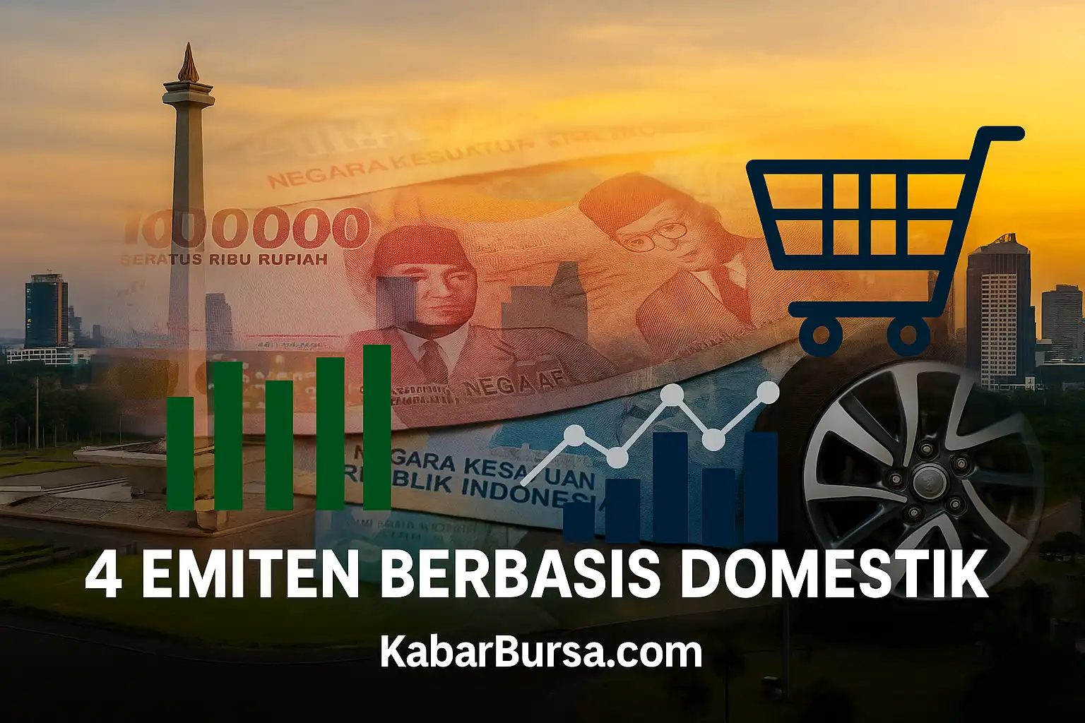 Emiten dengan penjualan domestik lebih dari 80 persen domestik. Gambar dibuat oleh AI untuk KabarBursa.com