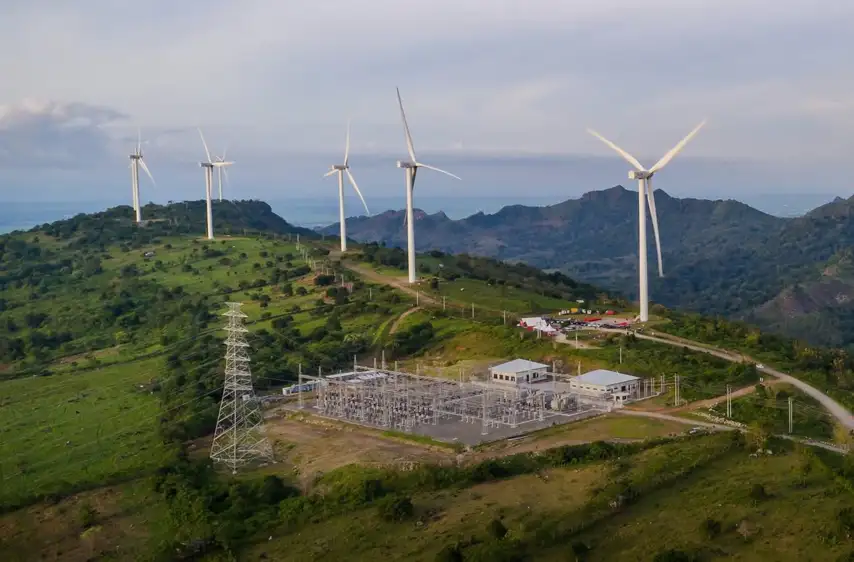 Pembangkit Listrik Tenaga Bayu (PLTB) Sidrap berkapasitas 75 megawatt di Sulawesi Selatan. Aset ini dikelola oleh PT UPC Sidrap Bayu Energi yang kini mayoritas sahamnya dimiliki Barito Renewables melalui entitas PT Barito Wind Energy. Sumber: Instagram @baritopacific.id.