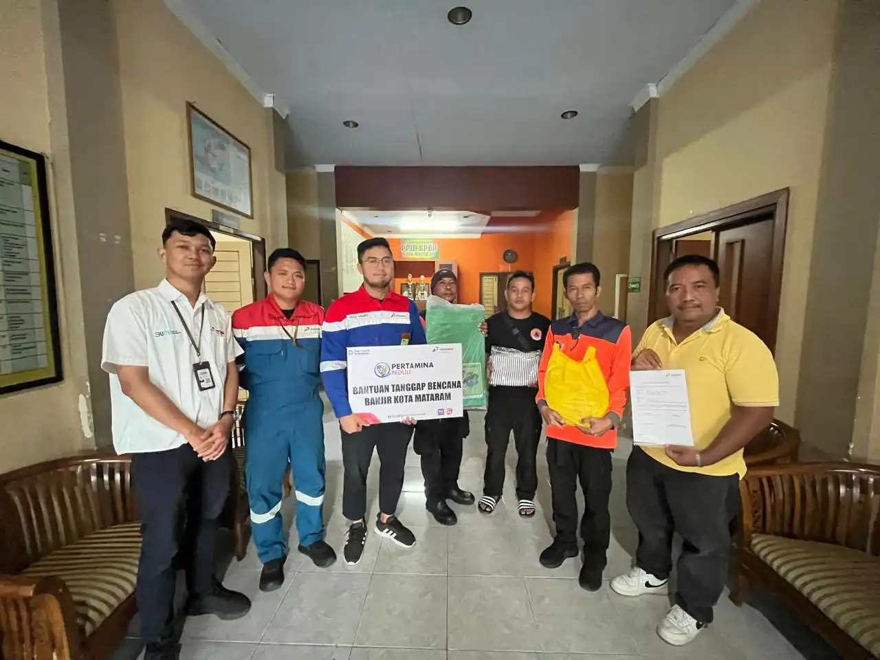 , Pertamina Patra Niaga Jatimbalinus melalui Sales Area NTB dan Integrated Terminal Ampenan yang bernaung di Kota Mataram