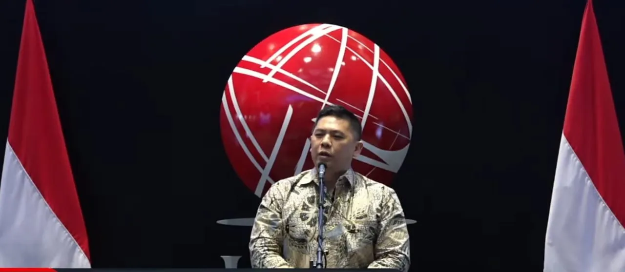 Direktur Utama CHEK Yoshua Raintjung (foto: tangkapan layar youtube BEI)