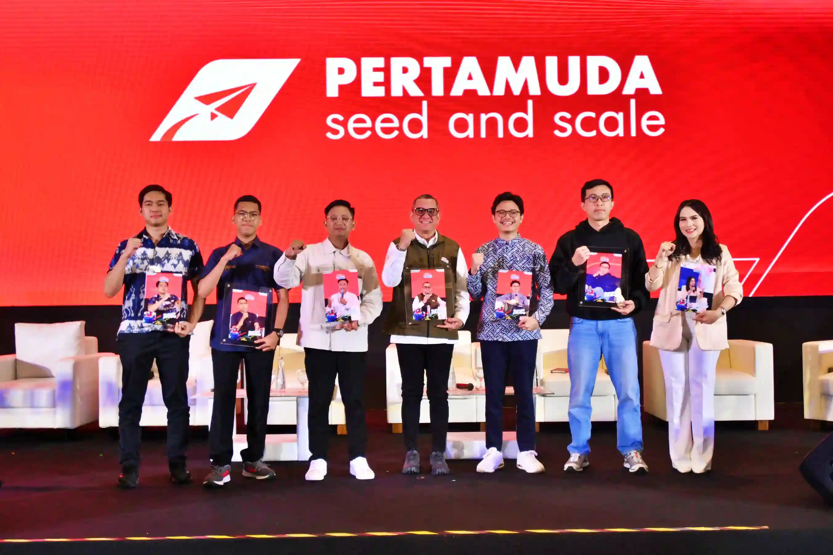 Pertamina Goes To Campus (PGTC) 2025 mengedukasi generasi muda untuk berwirausaha melalui Business Talkshow Pertamina bertajuk From Zero to Hero: Creating Impactful Business. (Foto: Dok. Pertamina)