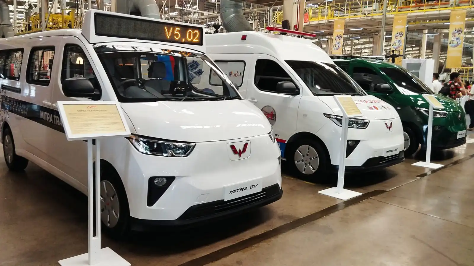 Wuling Mitra EV dapat menjadi kendaraan niaga lintas sektor, mulai dari ambulans, food truck, hingga angkutan umum. (Foto: KabarBursa.com/Harun)