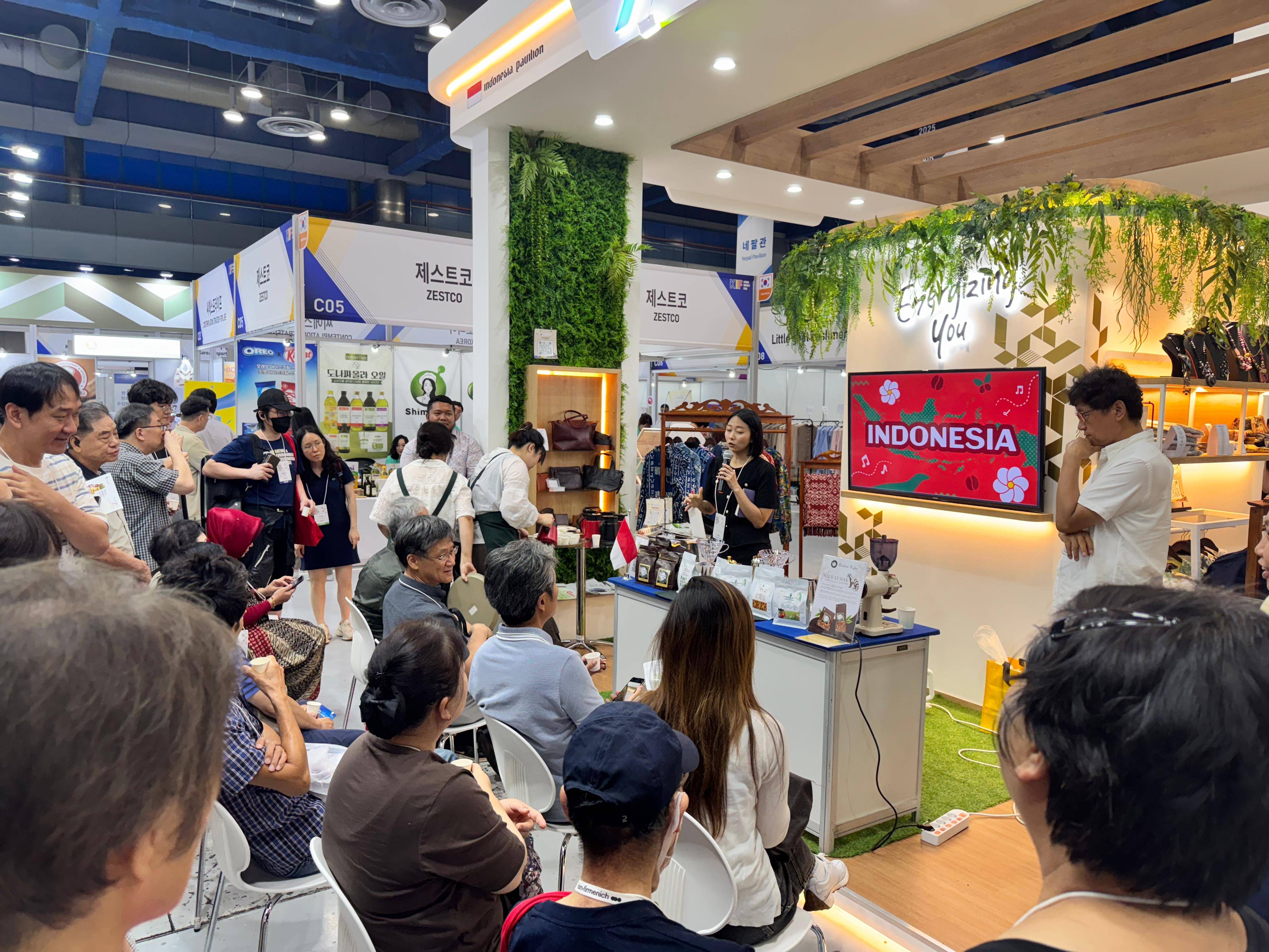 Salah satu UMKM Pertamina yang mengikuti Korea Import Fair 2025. (Foto: Istimewa)